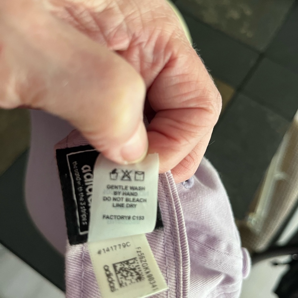 Adidas Light Purple Adjustable Cap - Picture 5 of 7